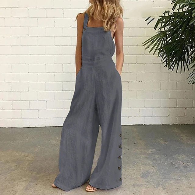 Women's Fashion Casual Loose Jumpsuit - Image 3