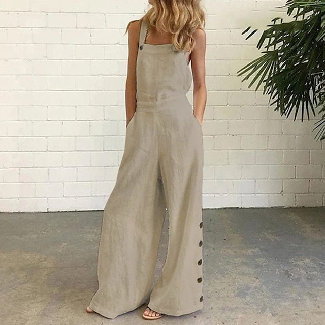 Women's Fashion Casual Loose Jumpsuit - Image 4