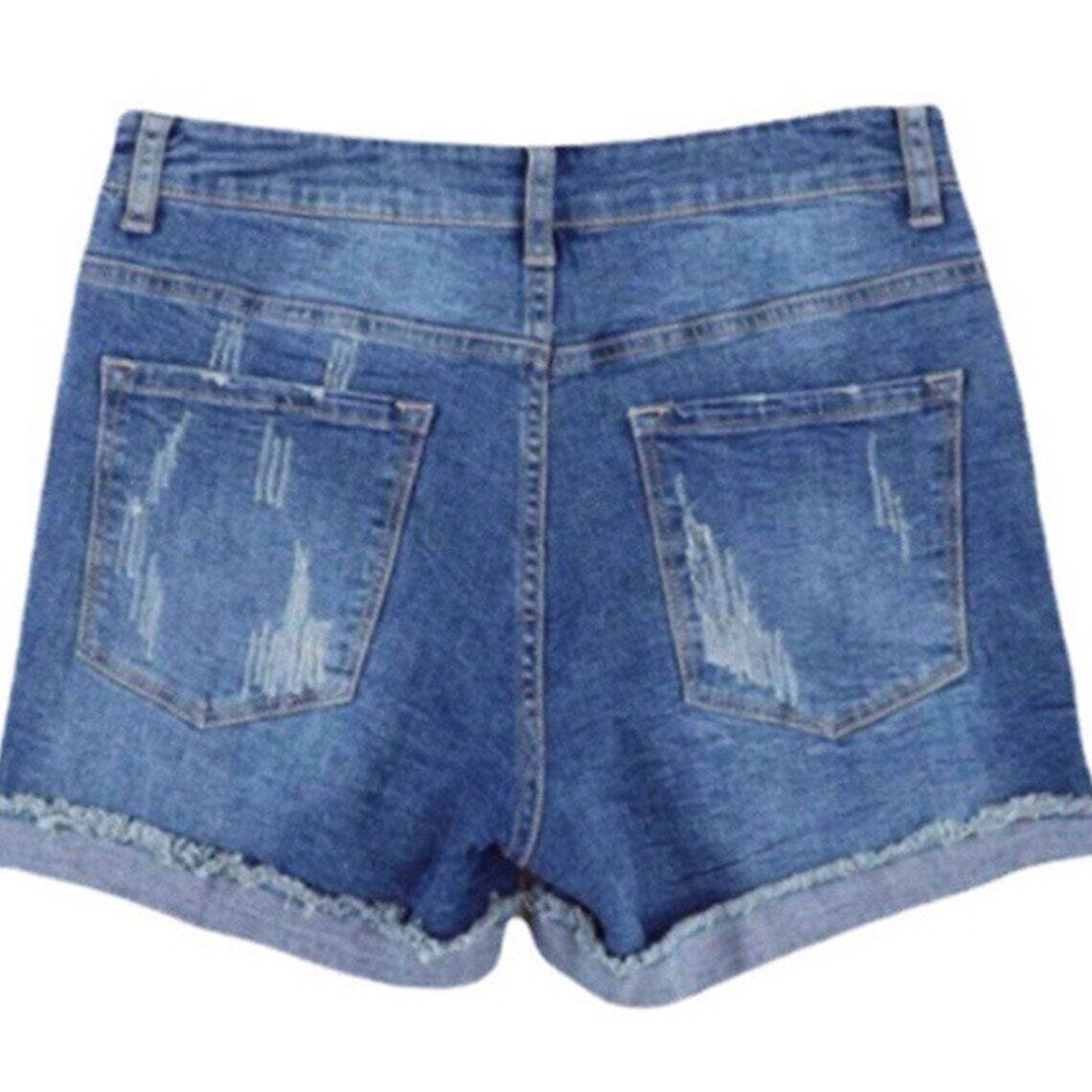Women's Jeans Shorts Independence Day Denim - Image 3