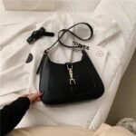 Womens Leather Crossbody Bag - Image 9