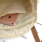 Women's Straw Tote Bag Boho Style - Image 6