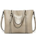 Women's Tote Shoulder Bag PU Leather - Image 5