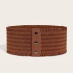 Women's Wide Belt Stretchy Dress Belts - Image 5