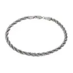 Yellow Gold Cuban, Mariner, Figaro, or Rope Bracelet Gold Filled High Polish Finish - Image 6