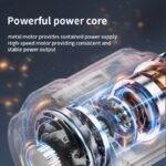 Mini Car Vacuum Cleaner - Super Strong High-Power Suction, Dry & Wet Dual-Purpose, Multi-Functional, Portable, Handheld, Compact Design for Small Sedans - Easy to Use and Store - Image 6