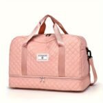 Luxurious Oversized Duffel Bag - Stylish & Durable with Waterproof Compartment, Multi-Functional Carry - Image 10