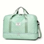Luxurious Oversized Duffel Bag - Stylish & Durable with Waterproof Compartment, Multi-Functional Carry - Image 12