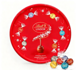 Lindt Lindor Mixed Chocolate Truffle Chocolate Can 900g in two boxes – perfect for sharing – Chocolate balls with a smooth, melt-in-your-mouth filling, red - Image 2