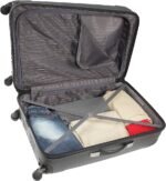 Kenneth Cole REACTION Out of Bounds lightweight hard-shell suitcase with four wheels. - Image 2