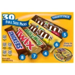 【New user benefits】M&M’s, Snickers and More Chocolate Candy Bars, Variety Pack, 30-count - Image 6