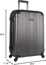 Kenneth Cole REACTION Out of Bounds lightweight hard-shell suitcase with four wheels. - Image 4