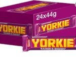 Nestlé Yorkie Raisin and Biscuit Milk Chocolate Bars, 24 x 44 g