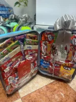 Den mit schokolade füllen