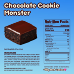 Chocolate Cookie Monster, 12 Count Prime Bites Protein Brownie with 19g Protein and 5g Collagen - Image 8