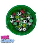 Football-themed Candy Bucket, 4-Pack Assorted Snacks & Candies - Image 3