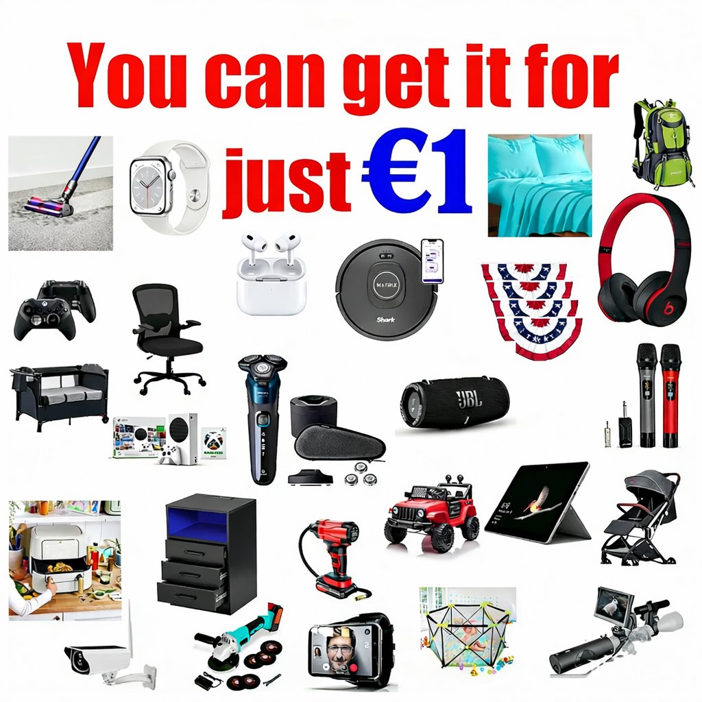 555 Uusi kauppa suuri kampanja, 1 euron lotto, 2000 uutta tuotetta verkkosivustolla toimitetaan satunnaisesti, ilmainen toimitus, kotiintoimitus - Image 1