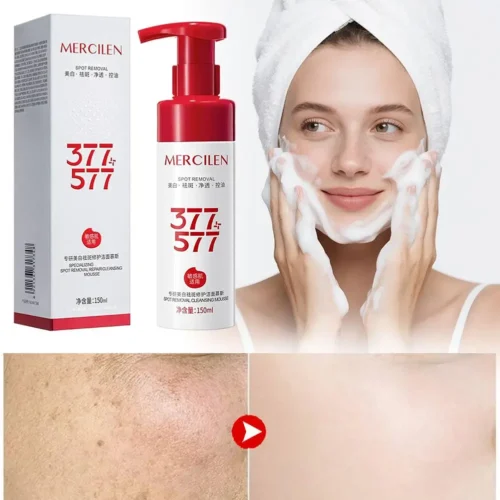 Mild Plant Extract Cleansing Mousse Rich Foam Oil Control Refreshing Facial Cleanser Gentle Purifying Hydrating Daily Face