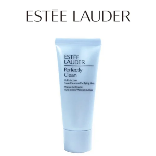 Estee Lauder Perfectly Clean Multi-Action Foam Cleanser/ Purifying Mask 30ml/, Original Skincares Facial Cleaner