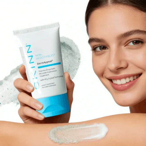 Skinn Facial Exfoliating Scrub Deep Cleansing Pores Shrinking Smooth Brighten Dullness Fade Dark Spots Scrub Facial Skincare